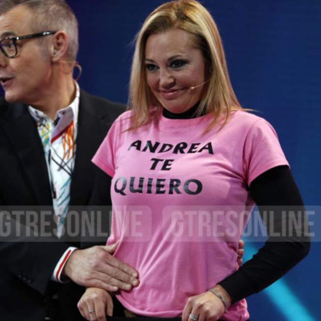 Belén Esteban samarreta Andrea Janeiro   GTRES