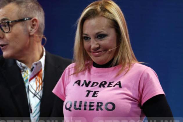 Belén Esteban samarreta Andrea Janeiro GTRES Belén Esteban samarreta Andrea Janeiro GTRES