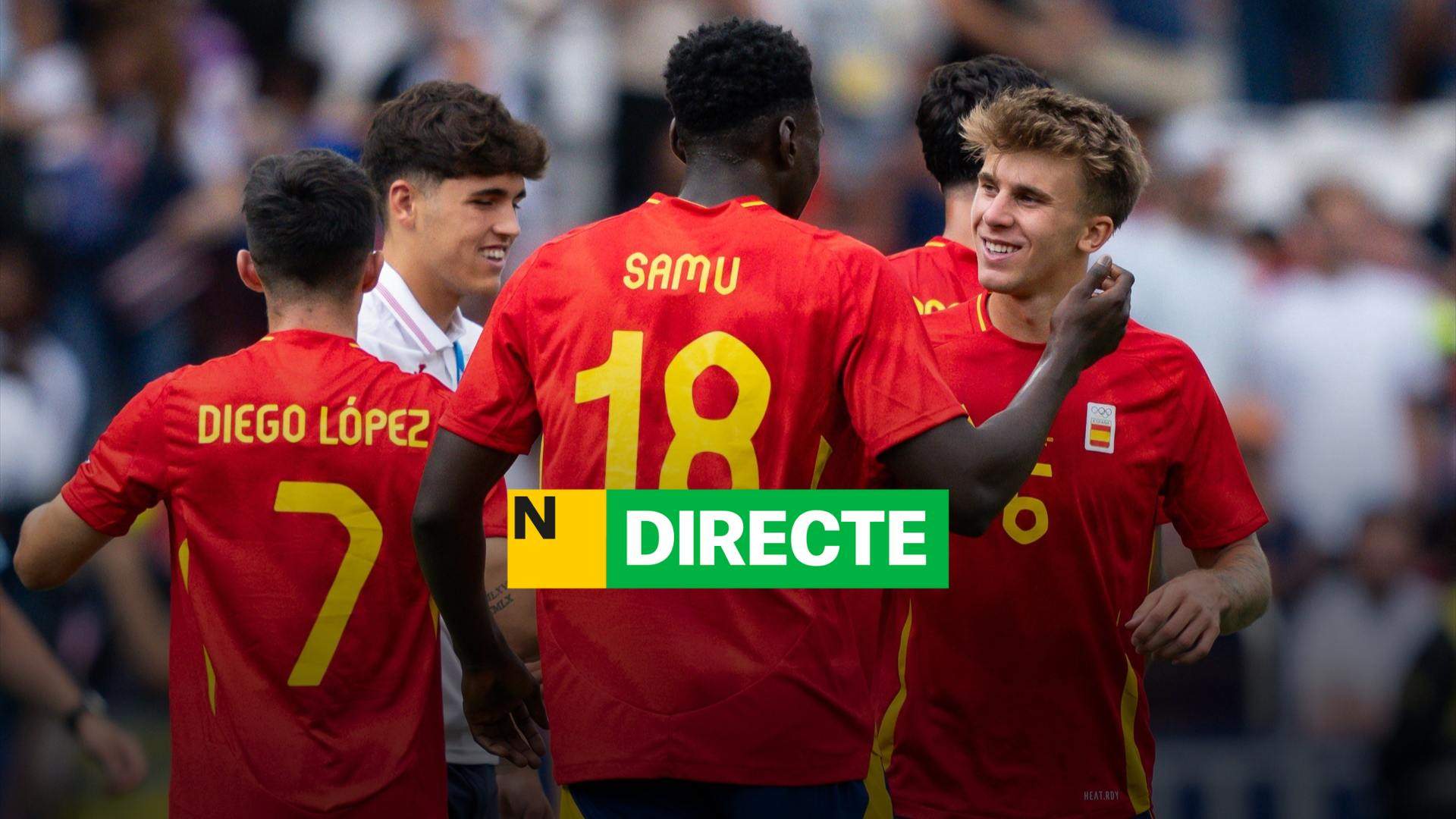 España - Egipto de los Juegos Olímpicos, DIRECTO | Resultado, resumen y goles