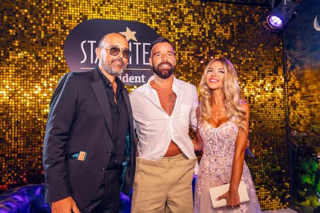 Risto Mejide, Natalia Almarcha i Ricky Martin / GTRES Risto Mejide, Natalia Almarcha i Ricky Martin / GTRES