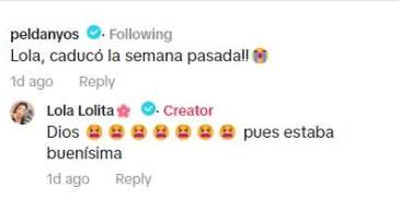 Comentario Peldanyos Lolalolita TikTok Comentario Peldanyos Lolalolita TikTok