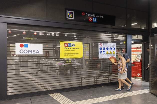 20240730 OBRES METRO CORNELLA CENTRE / Foto: Montse Giralt 20240730 OBRES METRO CORNELLA CENTRE / Foto: Montse Giralt