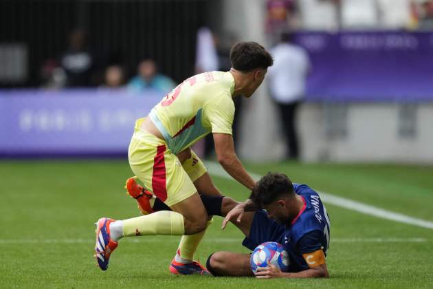 Pau Cubarsí, sancionado para el último partido de la fase de grupos de los Juegos Olimpicos / Foto: EFE Pau Cubarsí, sancionado para el último partido de la fase de grupos de los Juegos Olimpicos / Foto: EFE