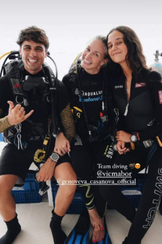 Genoveva Casanova, Victoria FEderica y Daniel Illescas / Instagram Genoveva Casanova, Victoria FEderica y Daniel Illescas / Instagram