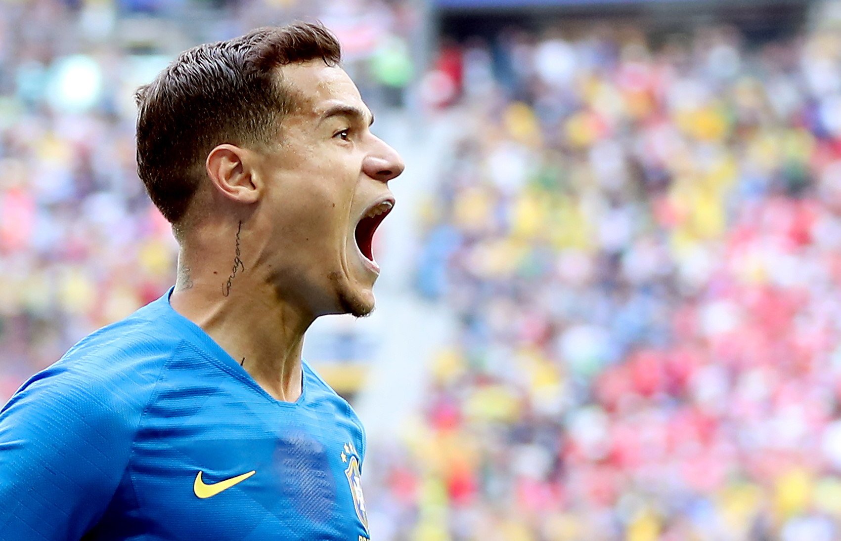 Coutinho evita el drama de Brasil (2-0)