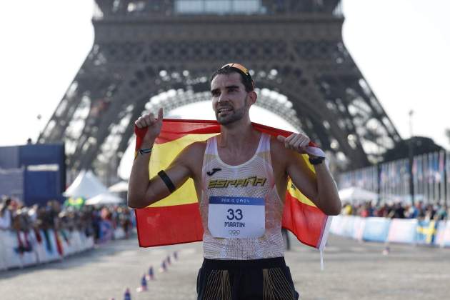 Álvaro Martín bronce París 2024 / Foto: EFE Álvaro Martín bronce París 2024 / Foto: EFE