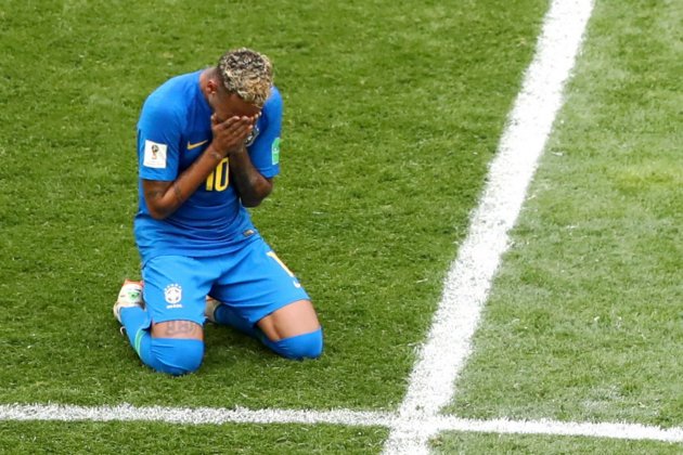 Neymar plora Brasil Costa Rica Mundial Rússia 2018 EFE