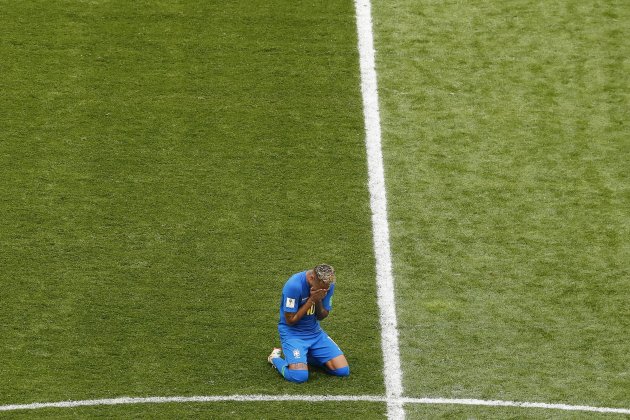 Neymar plors Mundial Rússia Brasil Costa Rica   EFE