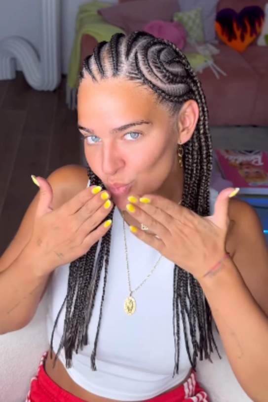 Laura Escanes trenzas / Instagram Laura Escanes trenzas / Instagram