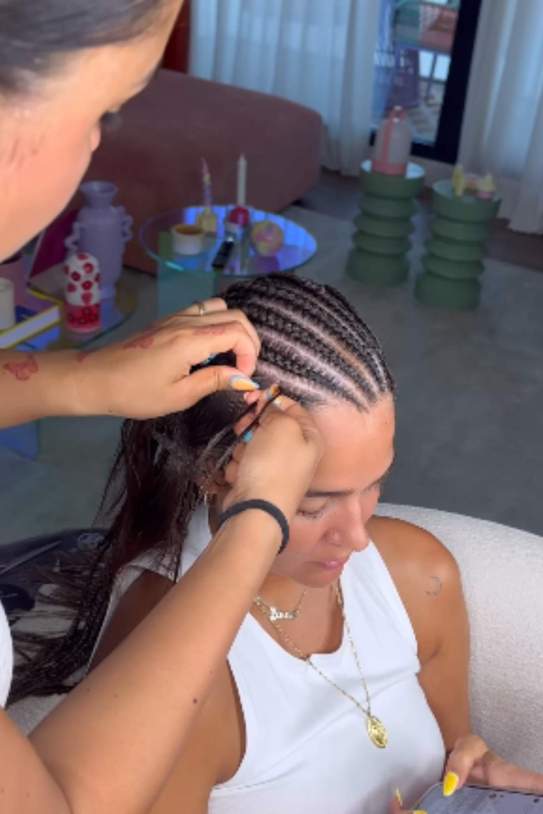 Laura Escanes trenzas / Instagram Laura Escanes trenzas / Instagram