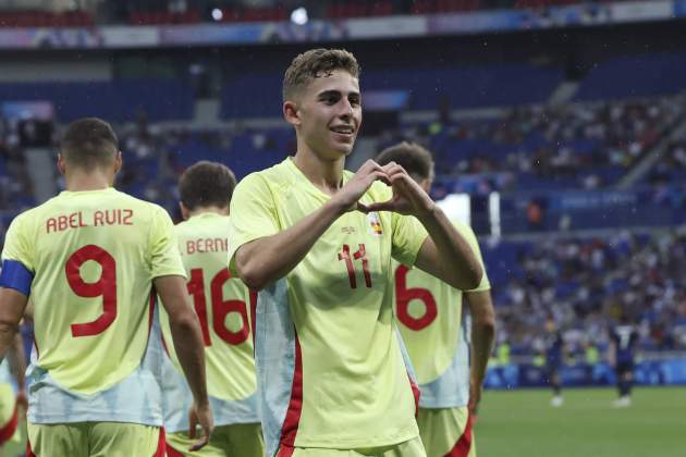 Fermín López gol Japó EFE Fermín López gol Japó EFE
