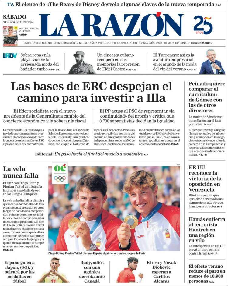 'La Razón' 3 'La Razón' 3