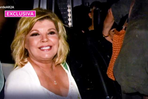 Terelu sonriente cameres Telecinco Terelu sonriente cameres Telecinco