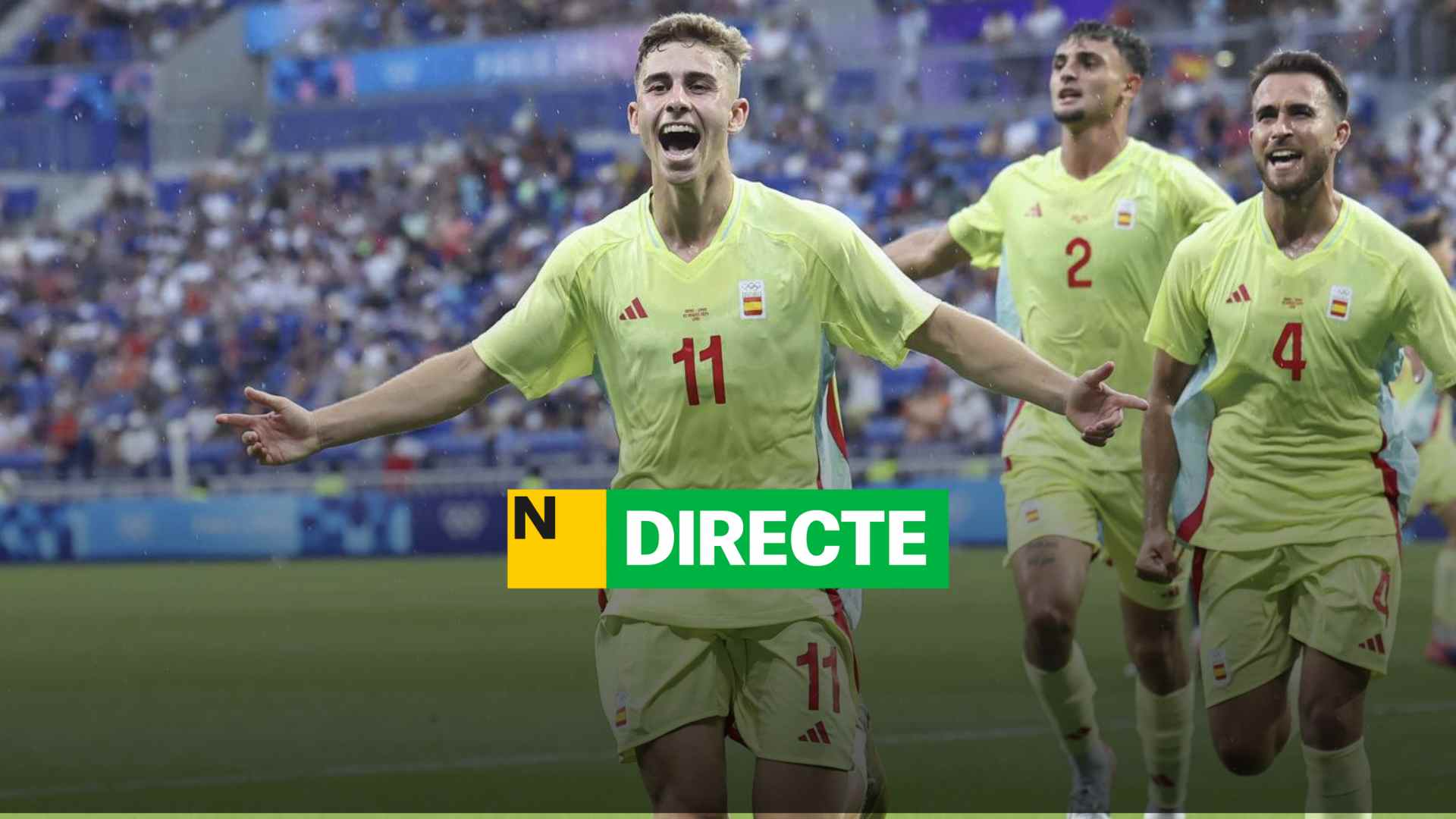 Marroc - Espanya de futbol als Jocs Olímpics París 2024, Resultat, resum i gols