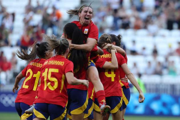 España gol cuartos de final Juegos Olímpicos de París / Foto: EFE España gol cuartos de final Juegos Olímpicos de París / Foto: EFE