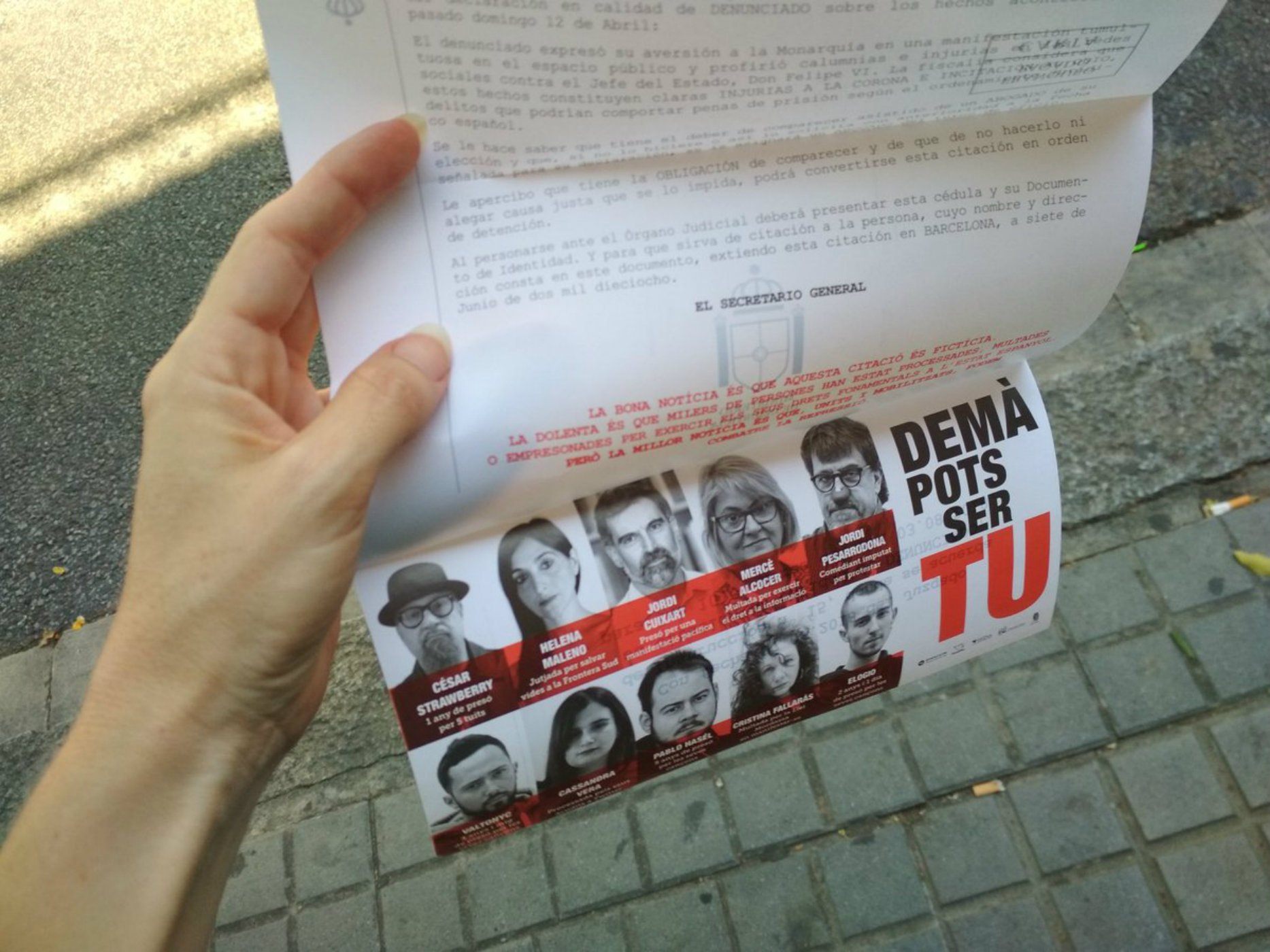 Susto en el buzón en la nueva campaña "Mañana puedes ser tú"