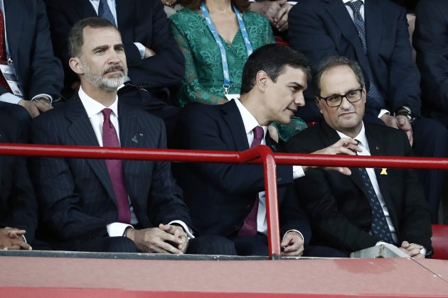 sanchez torra rei tarragona - efe sanchez torra rei tarragona - efe