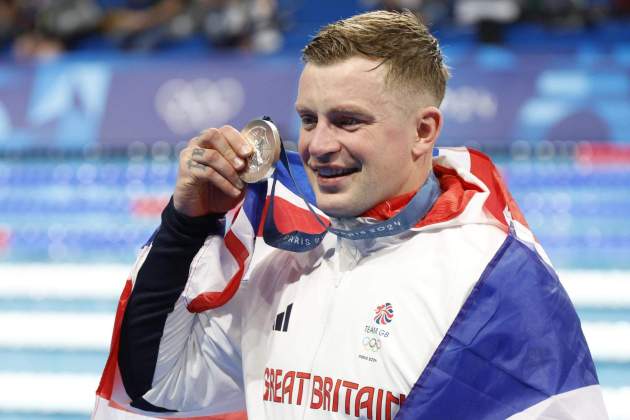 Adam Peaty plata en los Juegos Olímpicos de Paris 2024 / Foto: EFE Adam Peaty plata en los Juegos Olímpicos de Paris 2024 / Foto: EFE