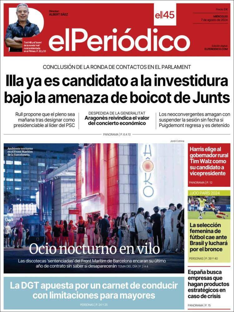 'El Periódico' 7 CAST 'El Periódico' 7 CAST