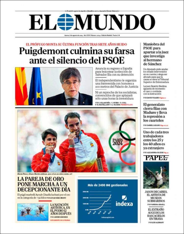 'El Mundo' 8 'El Mundo' 8