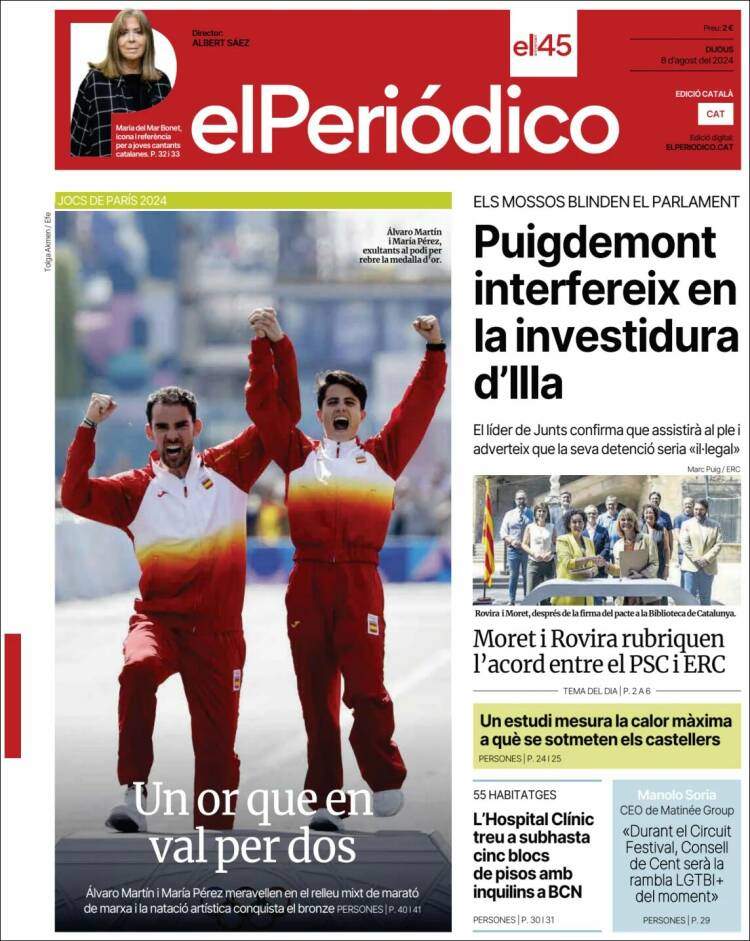 'El Periódico' 8) 'El Periódico' 8)