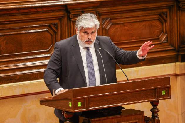 Albert Batet ple investidura Salvador Illa Montse Giralt Albert Batet ple investidura Salvador Illa Montse Giralt