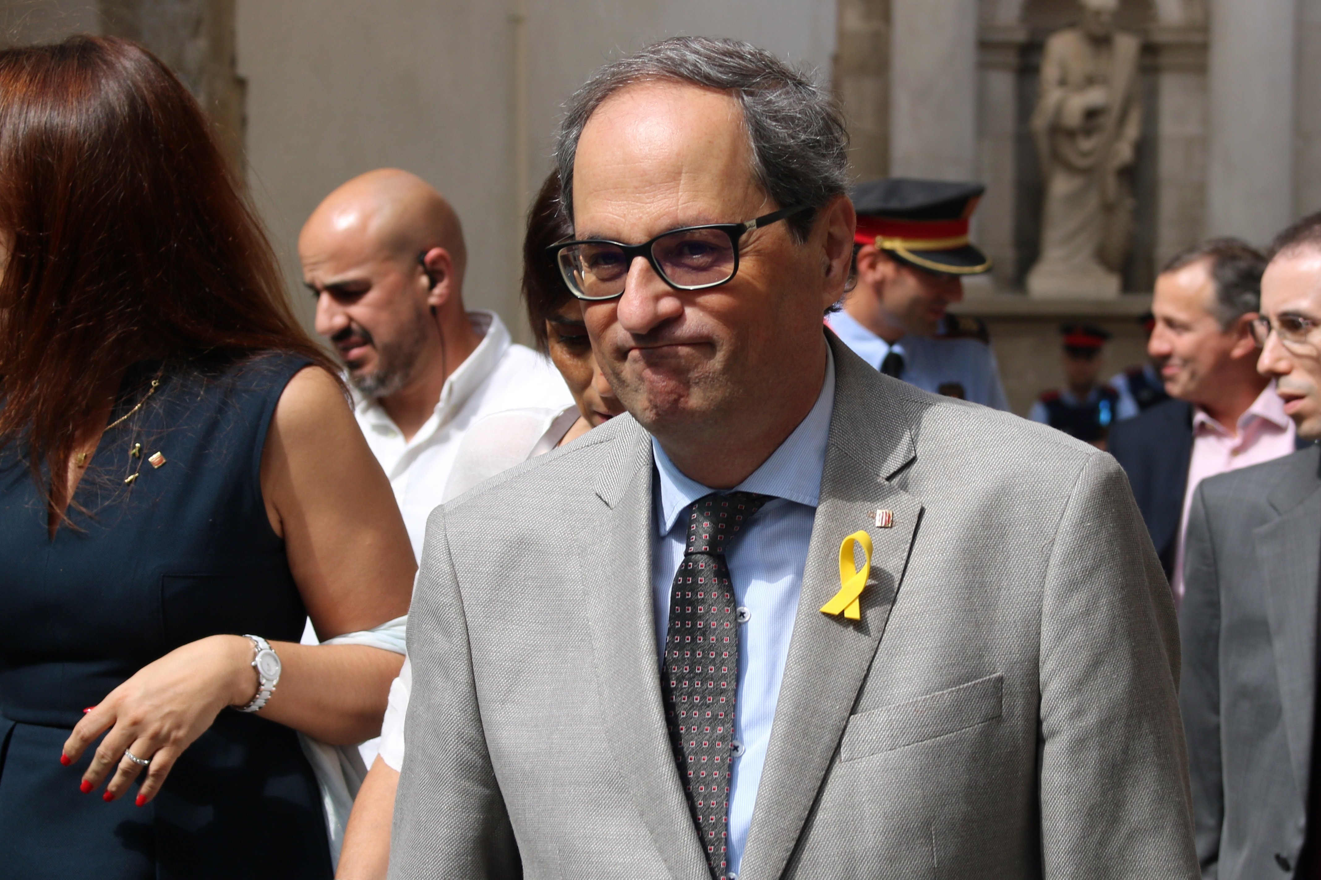 Torra replica a Sánchez reivindicant l'1-O i la República