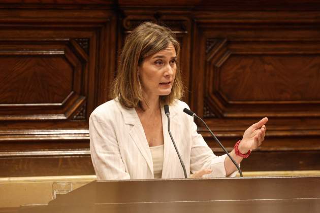 Jessica Albiach, Comuns, investidura Salvador Illa Parlament / Montse Giralt Jessica Albiach, Comuns, investidura Salvador Illa Parlament / Montse Giralt