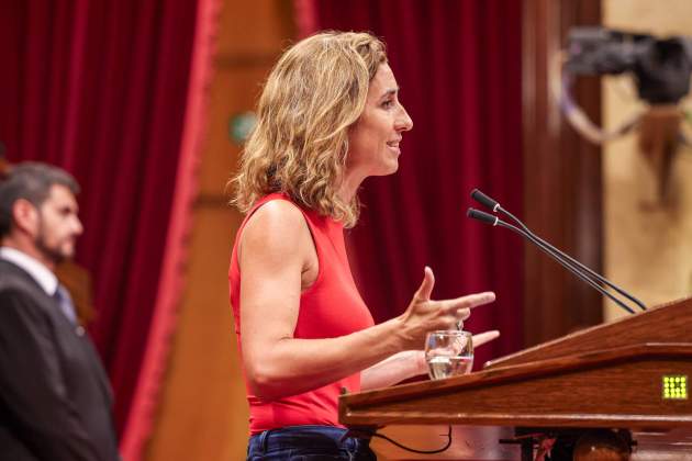 Laia Estrada CUP ple investidura parlament catalunya / Montse Giralt Laia Estrada CUP ple investidura parlament catalunya / Montse Giralt