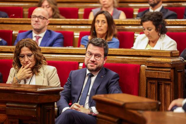 Pere Aragones ple investidura illa parlament / Montse Giralt Pere Aragones ple investidura illa parlament / Montse Giralt
