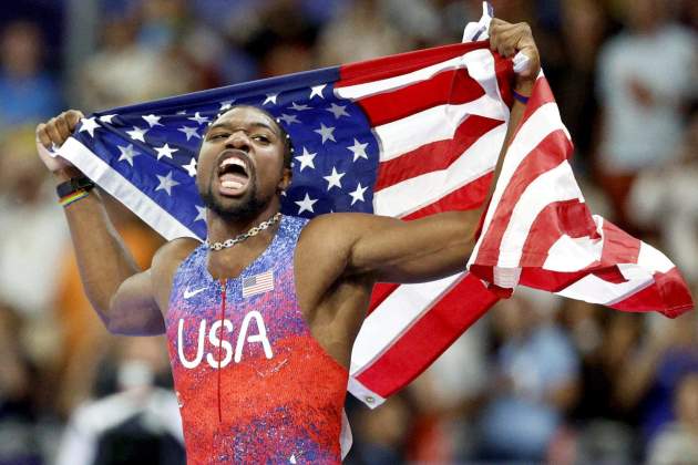atletisme paris 2024 Noah Lyles / Foto: Franck Robichon / Efe atletisme paris 2024 Noah Lyles / Foto: Franck Robichon / Efe