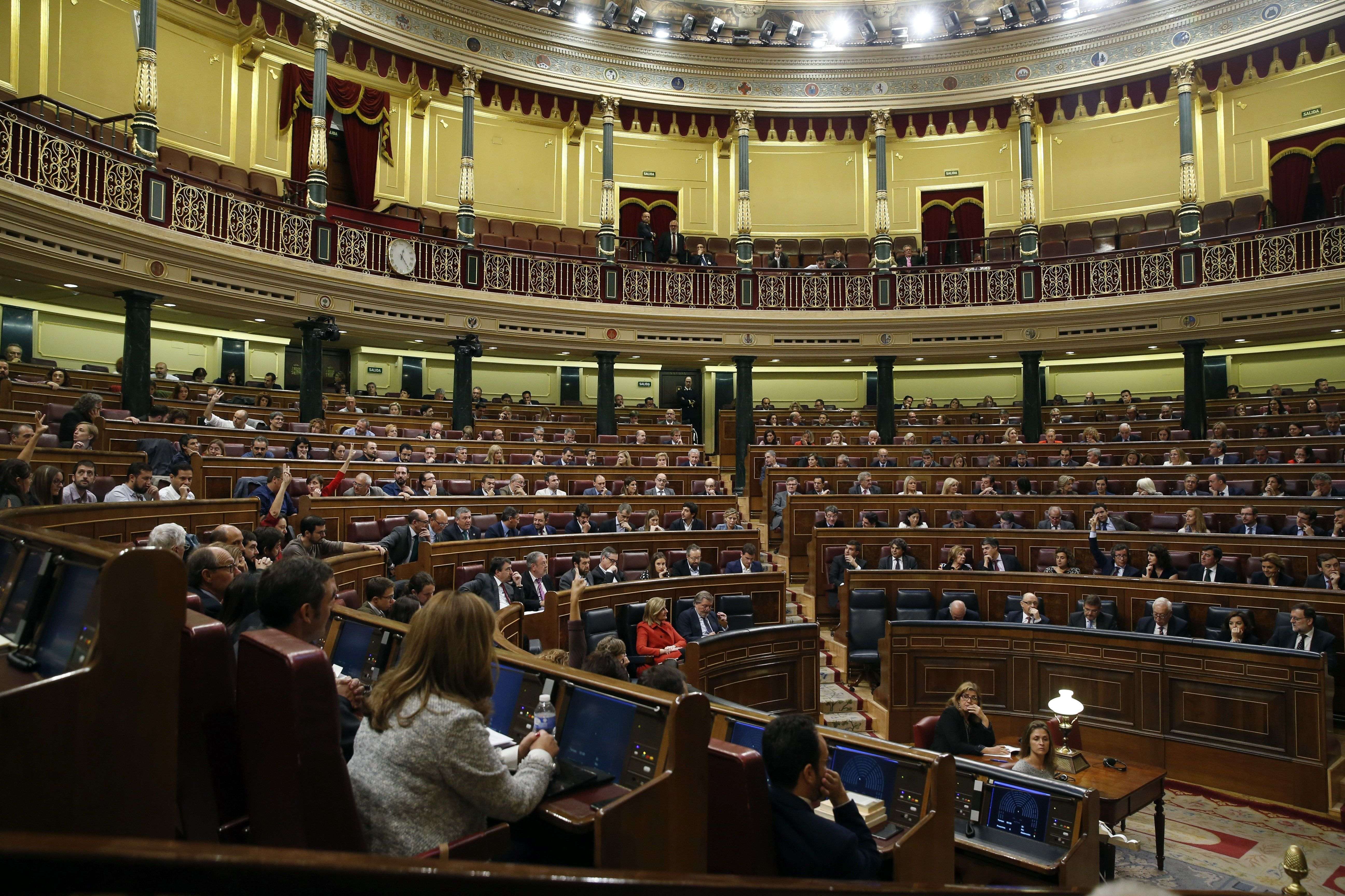 Resultado: 170 a favor y 180 en contra de Rajoy