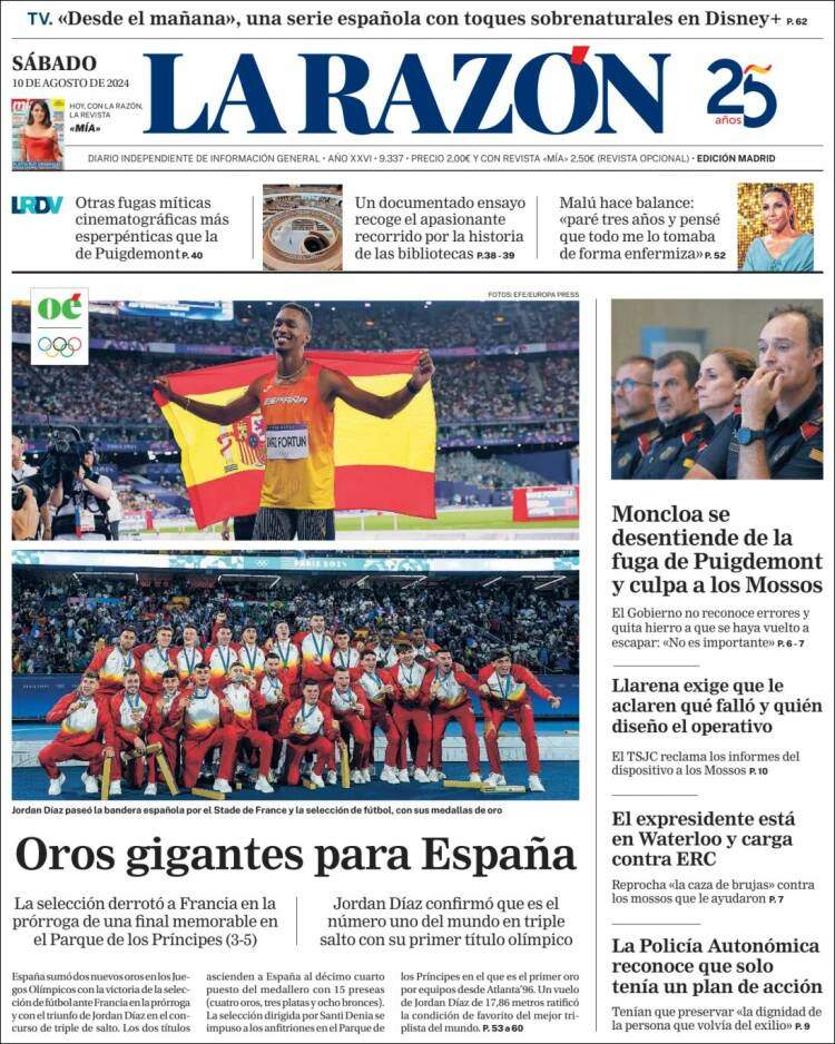 'La Razón' 10 'La Razón' 10