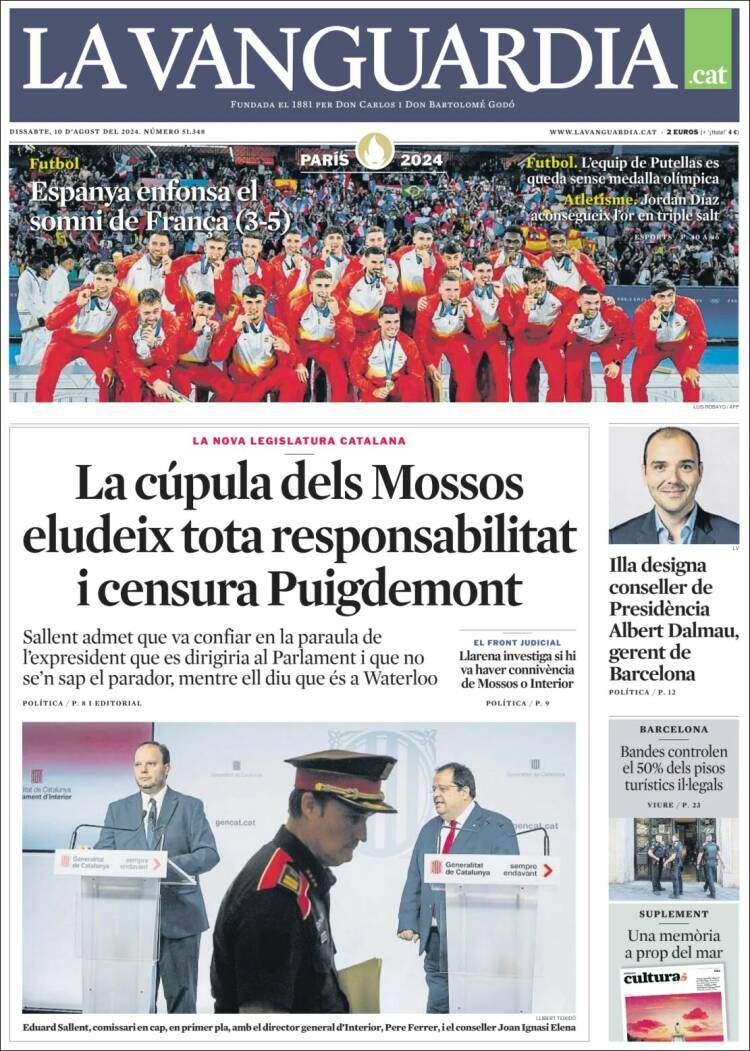 'La Vanguardia' 10 CAT 'La Vanguardia' 10 CAT