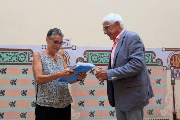 Olga Pane Manel Balcells conselleria salut traspas / ACN Olga Pane Manel Balcells conselleria salut traspas / ACN