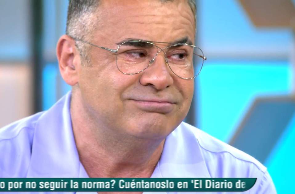 Jorge Javier plorant / Telecinco Jorge Javier plorant / Telecinco
