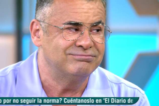 Jorge Javier llorando / Telecinco Jorge Javier llorando / Telecinco