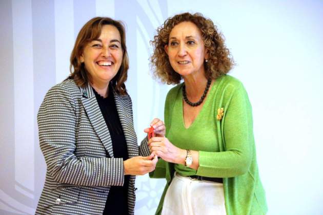 Silvia Paneque Ester Capella traspas conselleria / ACN Silvia Paneque Ester Capella traspas conselleria / ACN