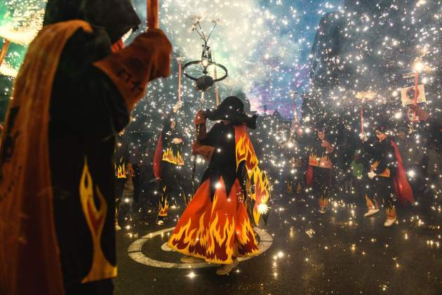 Correfoc festes gracia 2022 / europa press Correfoc festes gracia 2022 / europa press