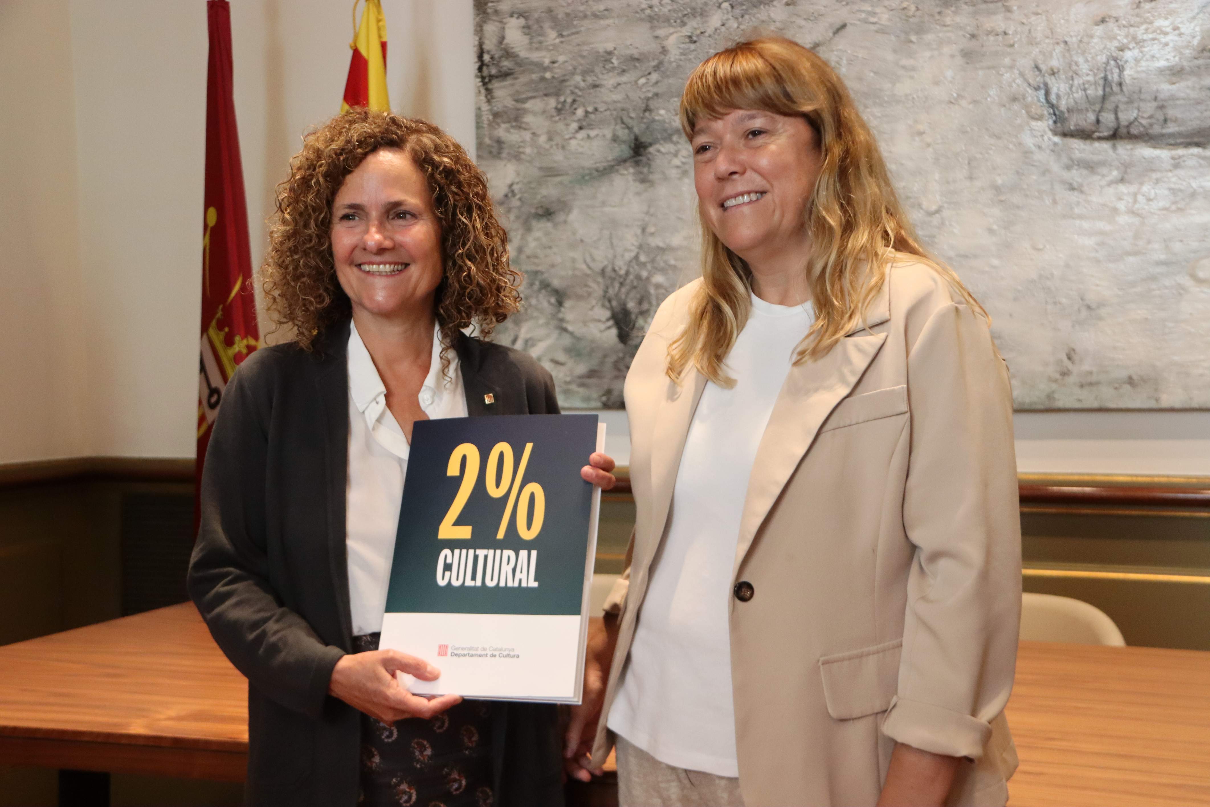 Sònia Hernández, la consellera de Cultura del 2%