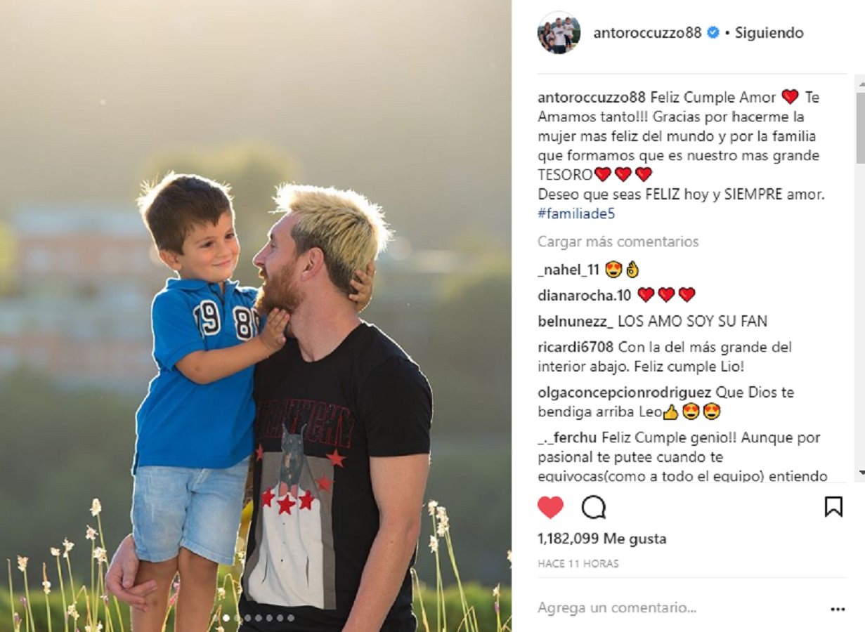 antonella y messi aniversario|cumpleaños 3 instagram