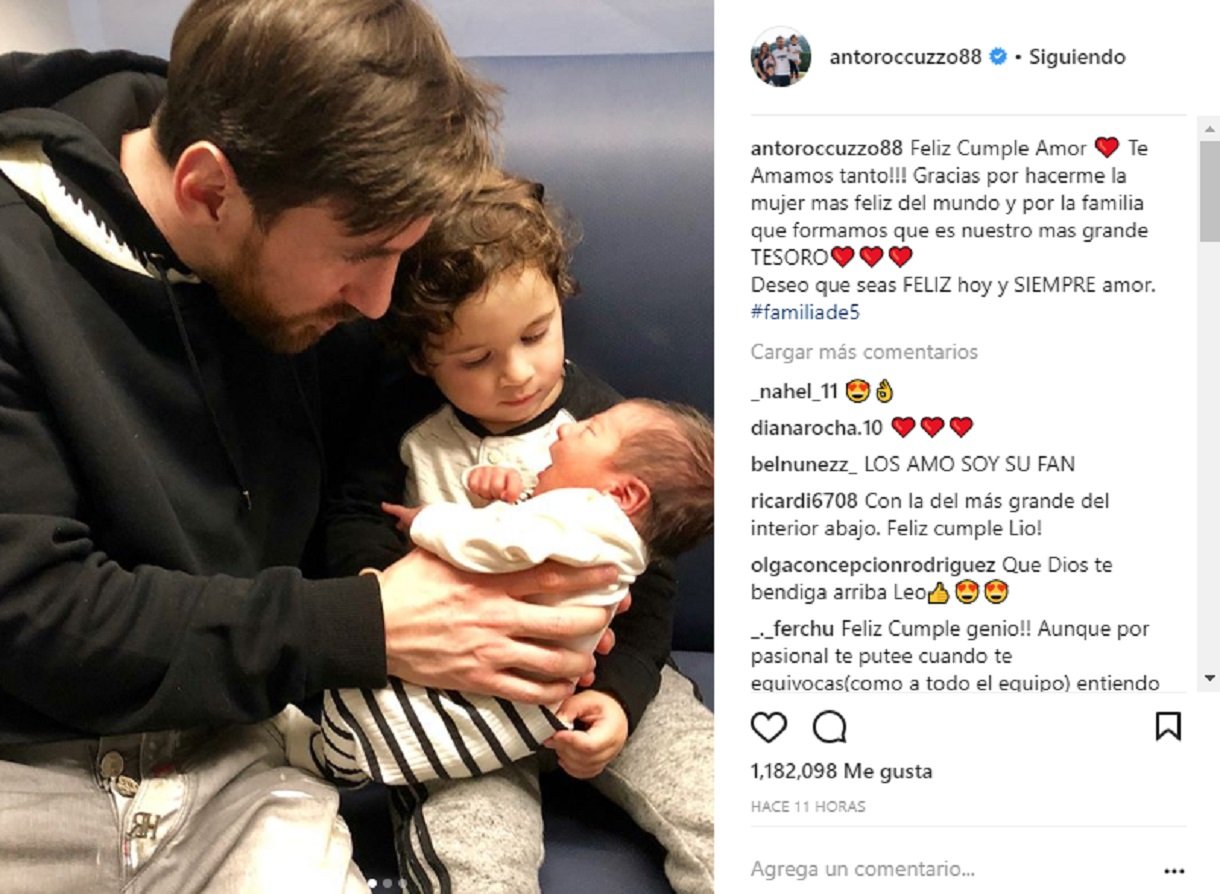 antonella y messi aniversario|cumpleaños 6 instagram