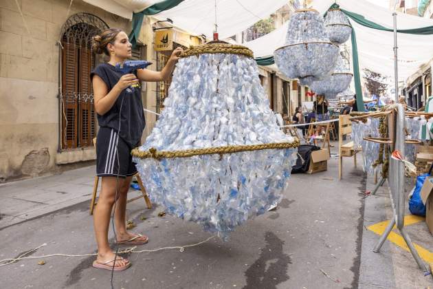 Preparació festes de gràcia 2024 carrer verdi / Foto: Carlos Baglietto Preparació festes de gràcia 2024 carrer verdi / Foto: Carlos Baglietto