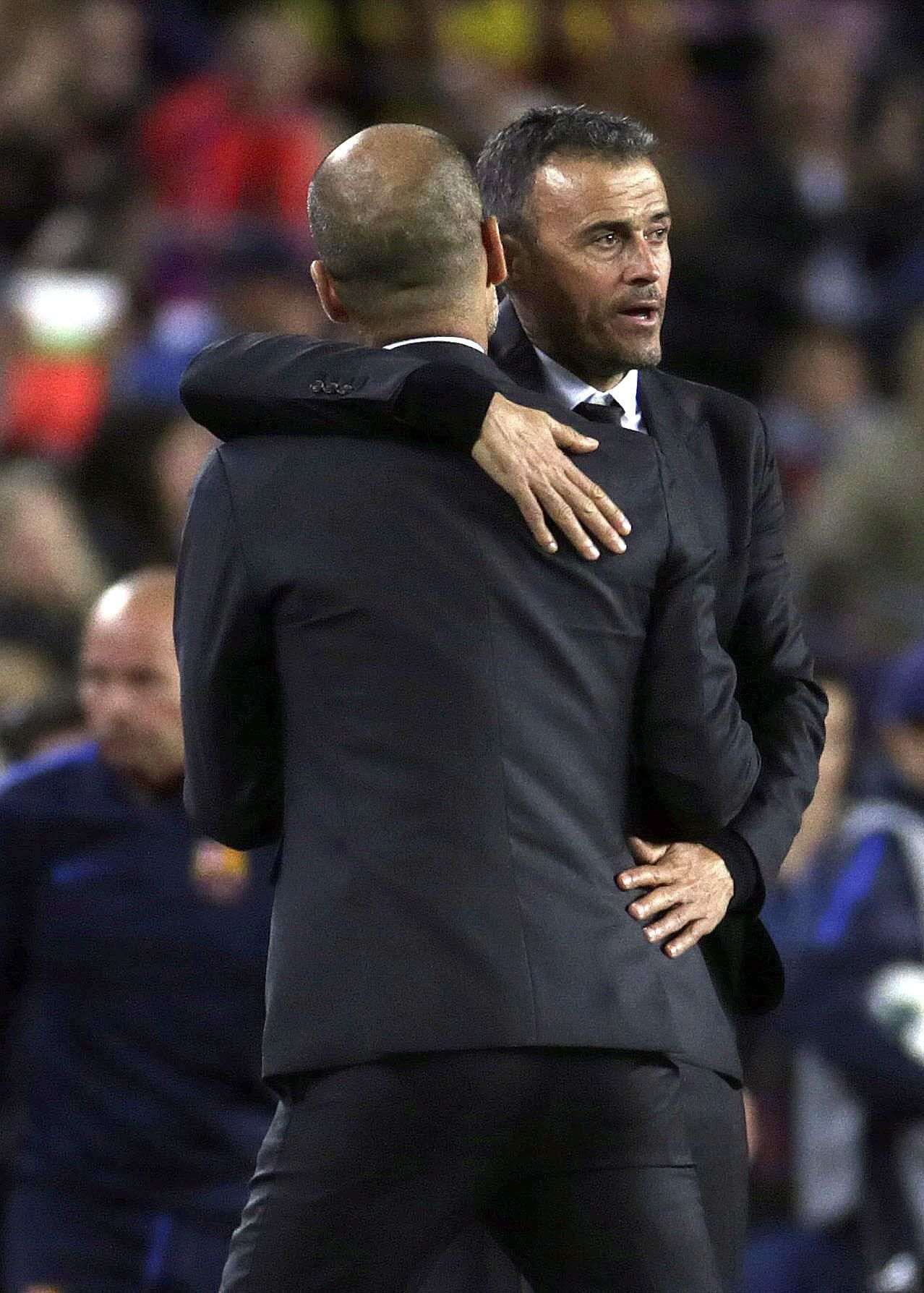 Pep Guardiola rompe relaciones con Luis Enrique, enfrentados, 1 nombre