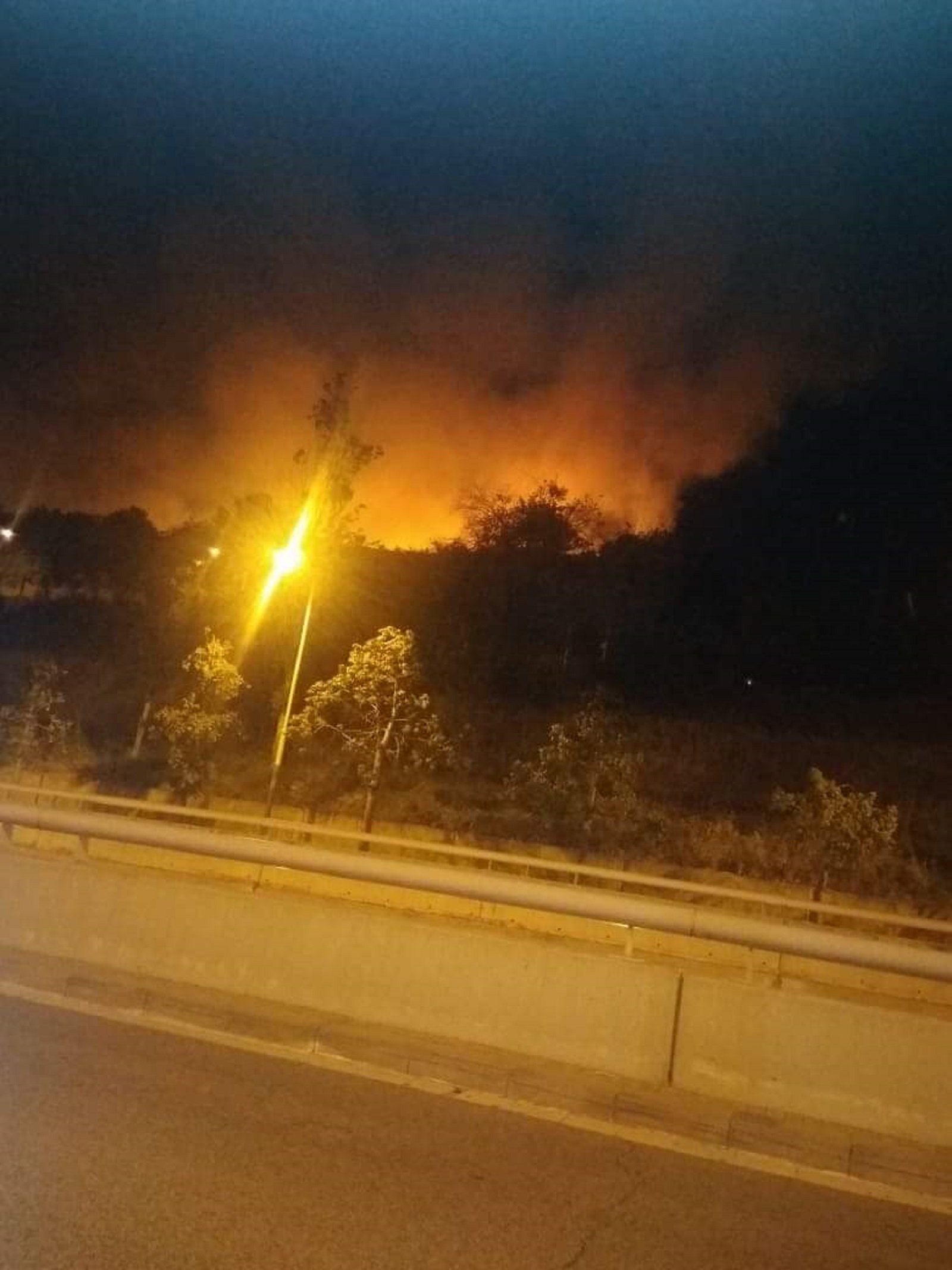 Incendio en Collserola, el segundo en dos días