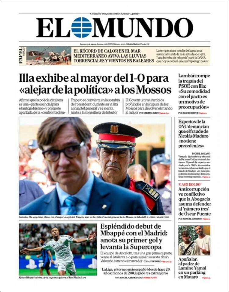 'El Mundo' 15 'El Mundo' 15