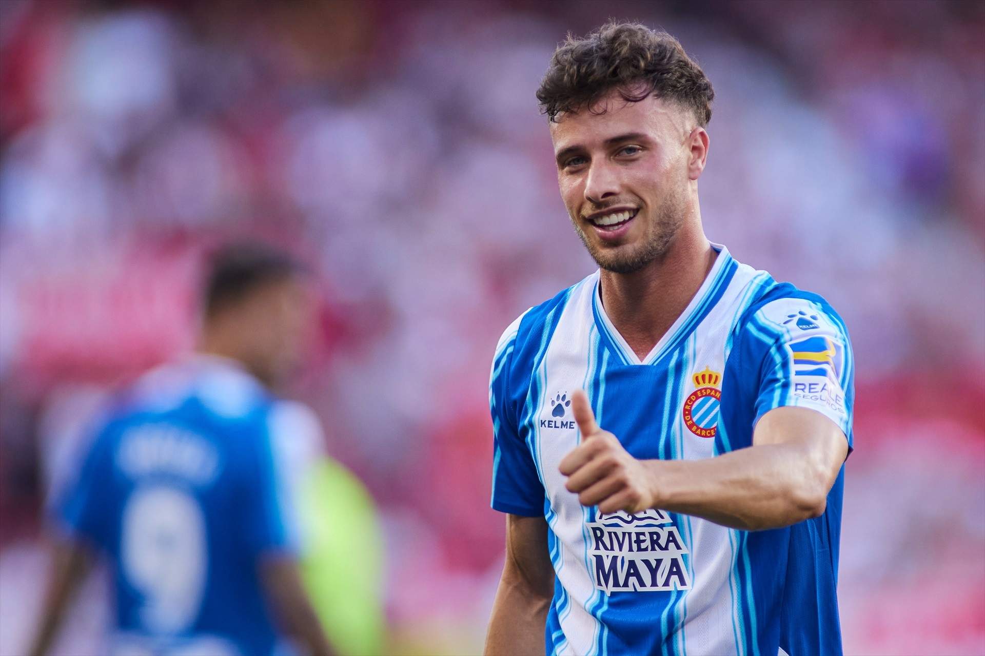 Javi Puado, sobre Dani Olmo: "Sé que tenia moltes ganes de tornar a casa seva"