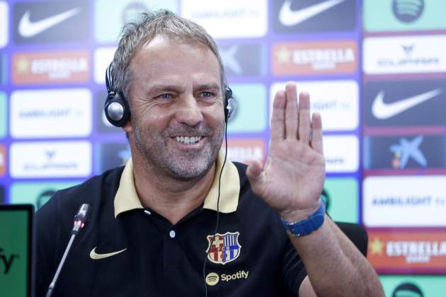 Hansi Flick rueda de prensa Barça Hansi Flick rueda de prensa Barça
