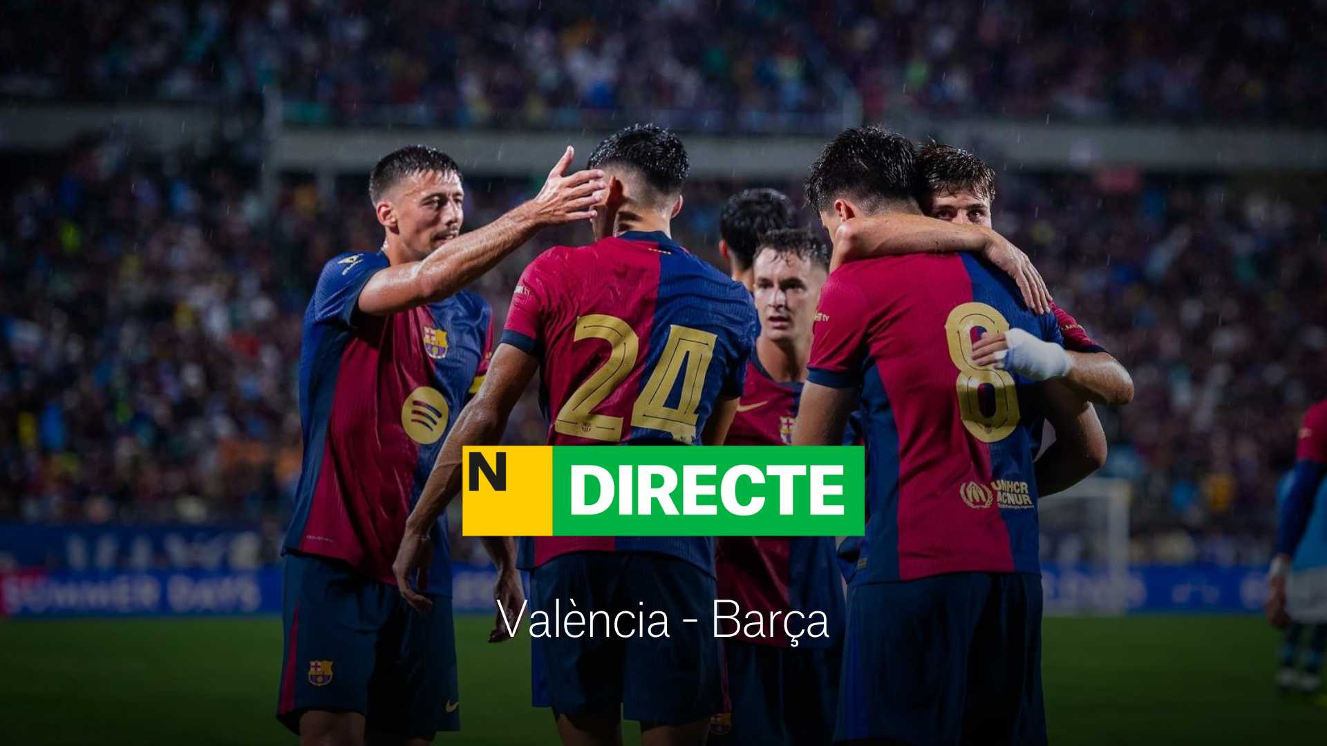 Valencia - Barça de LaLiga EA Sports, DIRECTO | Resultado, resumen y goles