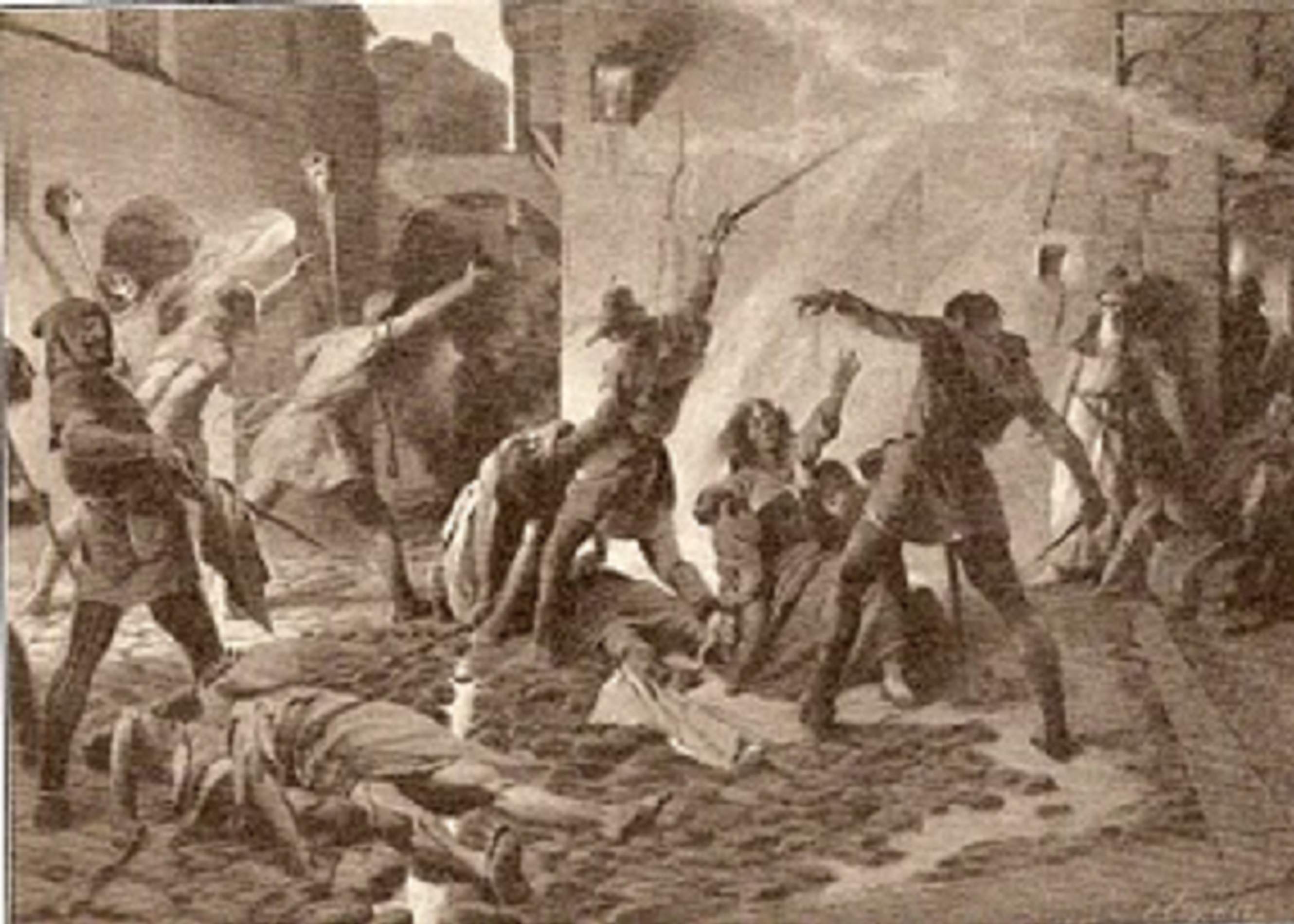 La turba asalta y destruye la judería de Perpinyà
